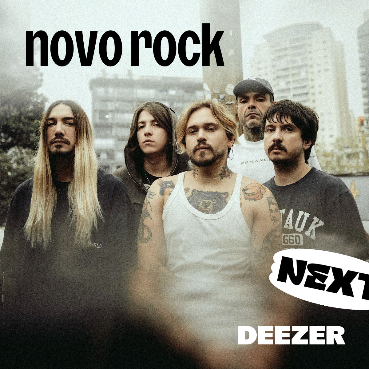 Cover of playlist novo rock