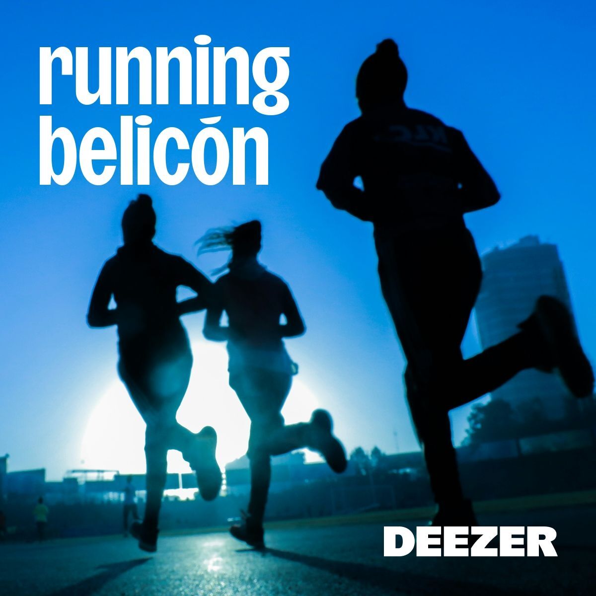 Cover of playlist running belicón