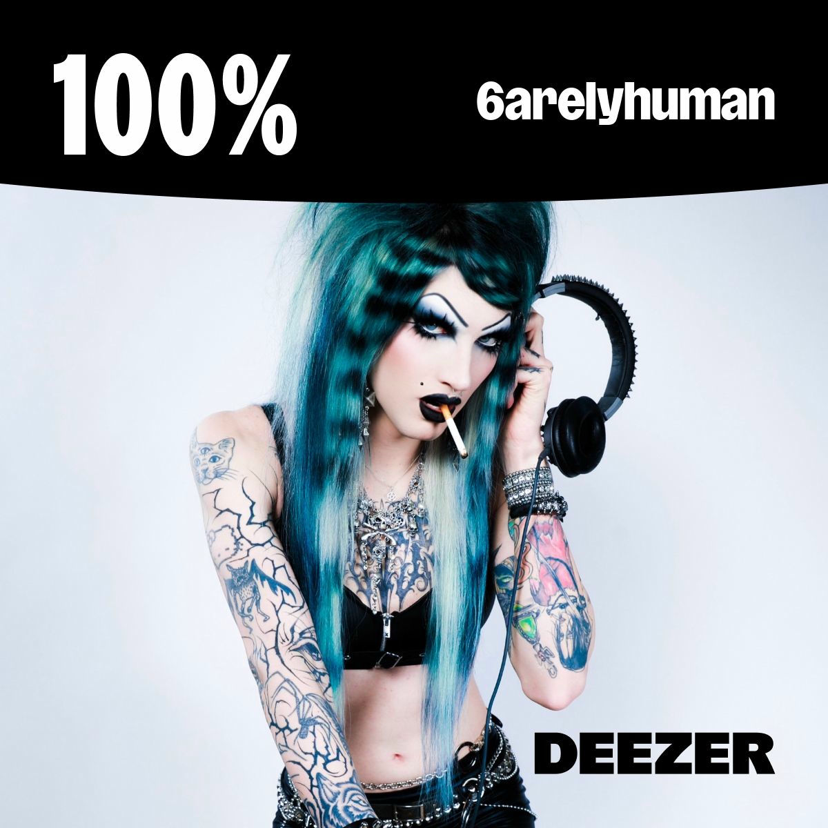Cover of playlist 100% 6arelyhuman