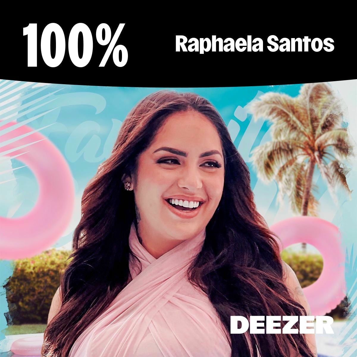 Cover of playlist 100% Raphaela Santos