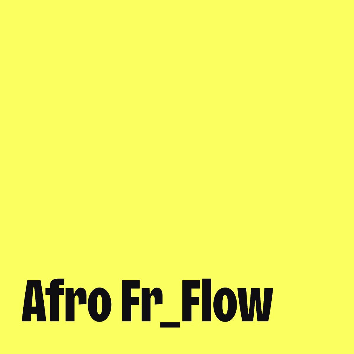 Cover of playlist Afro_Flow