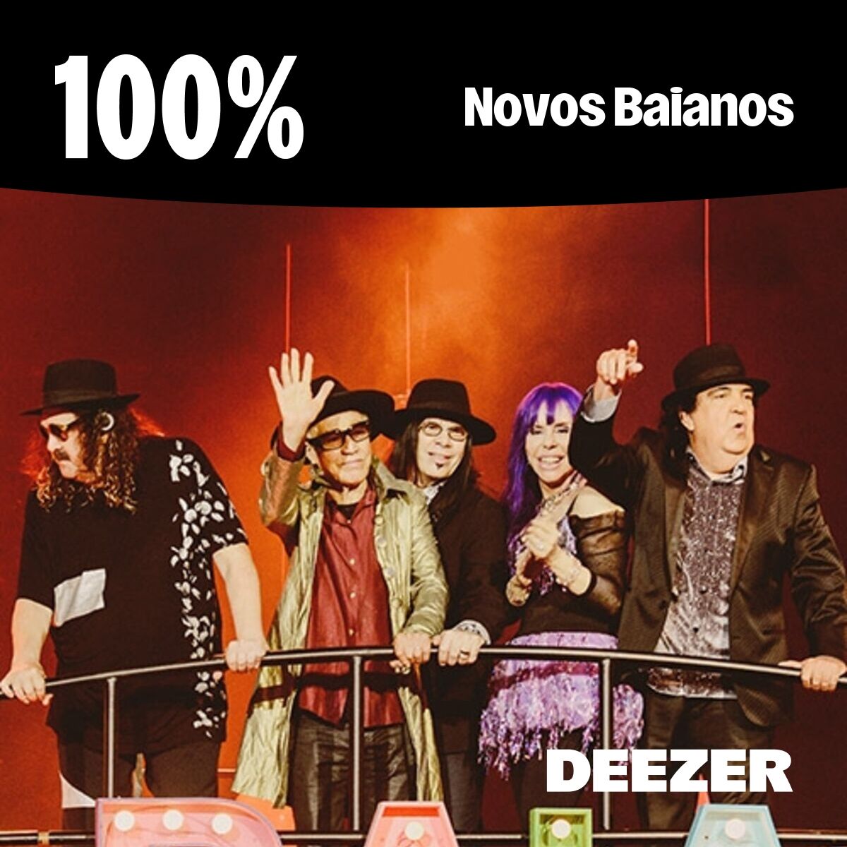 Cover of playlist 100% Novos Baianos