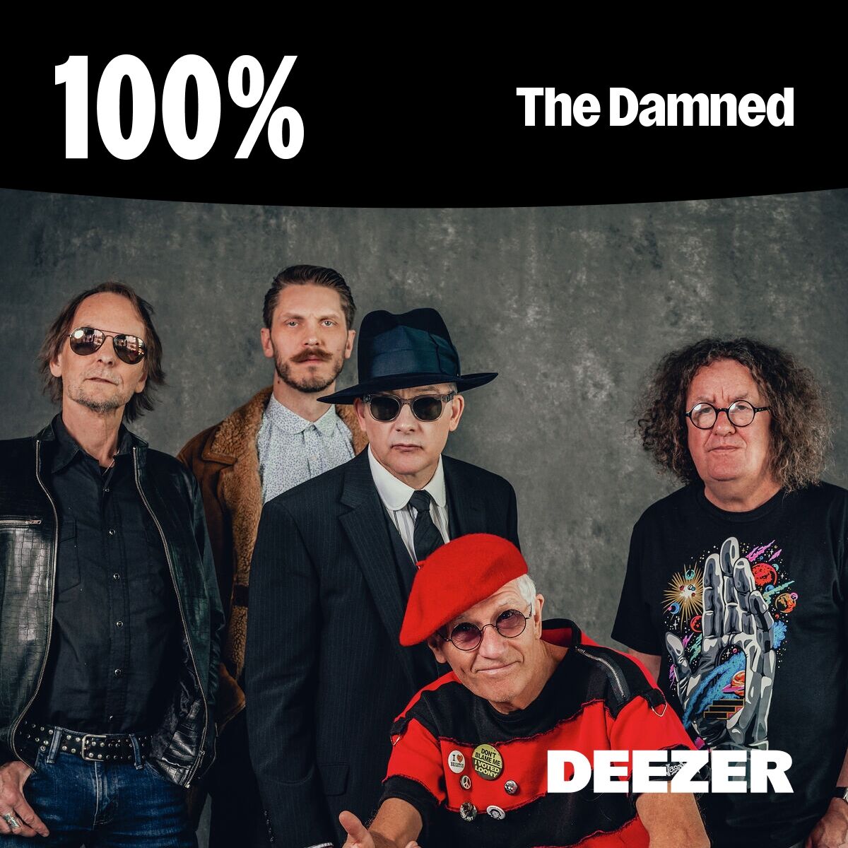 Cover of playlist 100% The Damned
