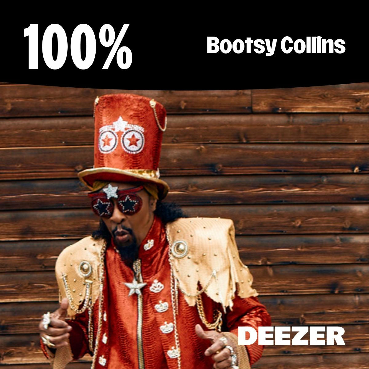 Cover of playlist 100% Bootsy Collins