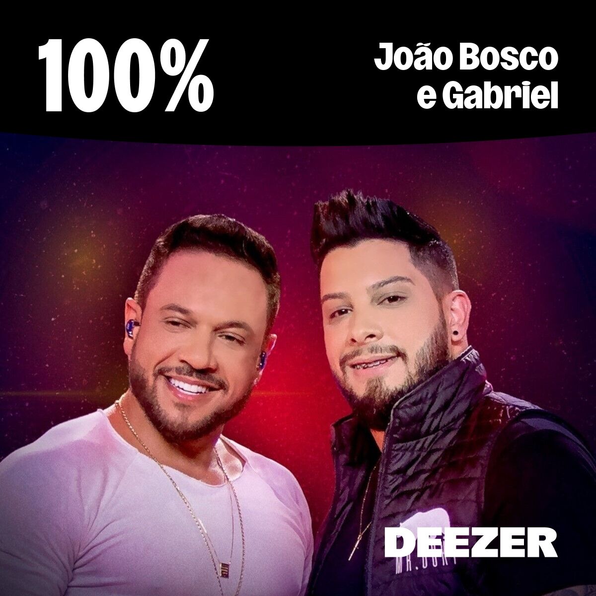 Cover of playlist 100% João Bosco e Gabriel