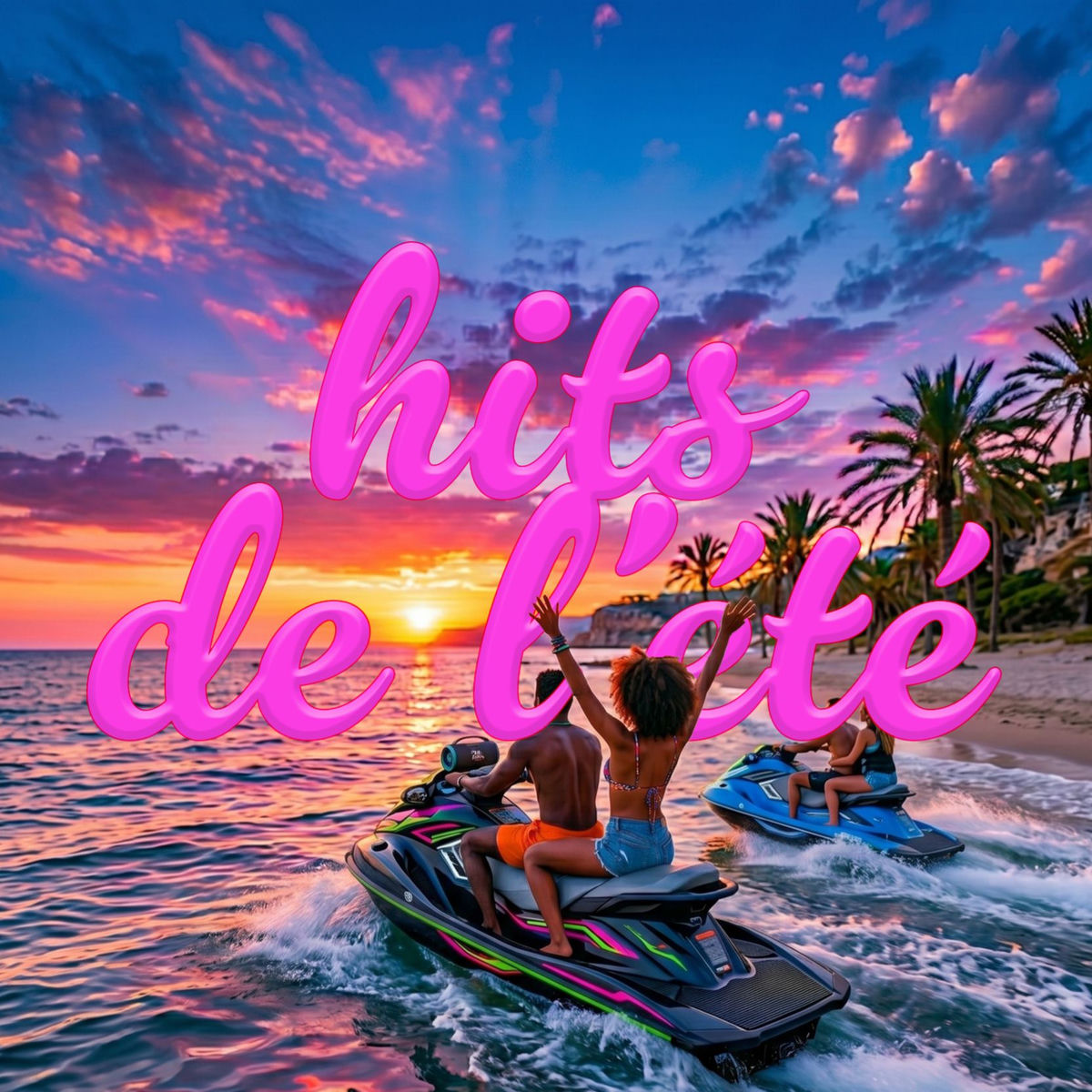 Cover of playlist hits de l'été 2026🌴🍹