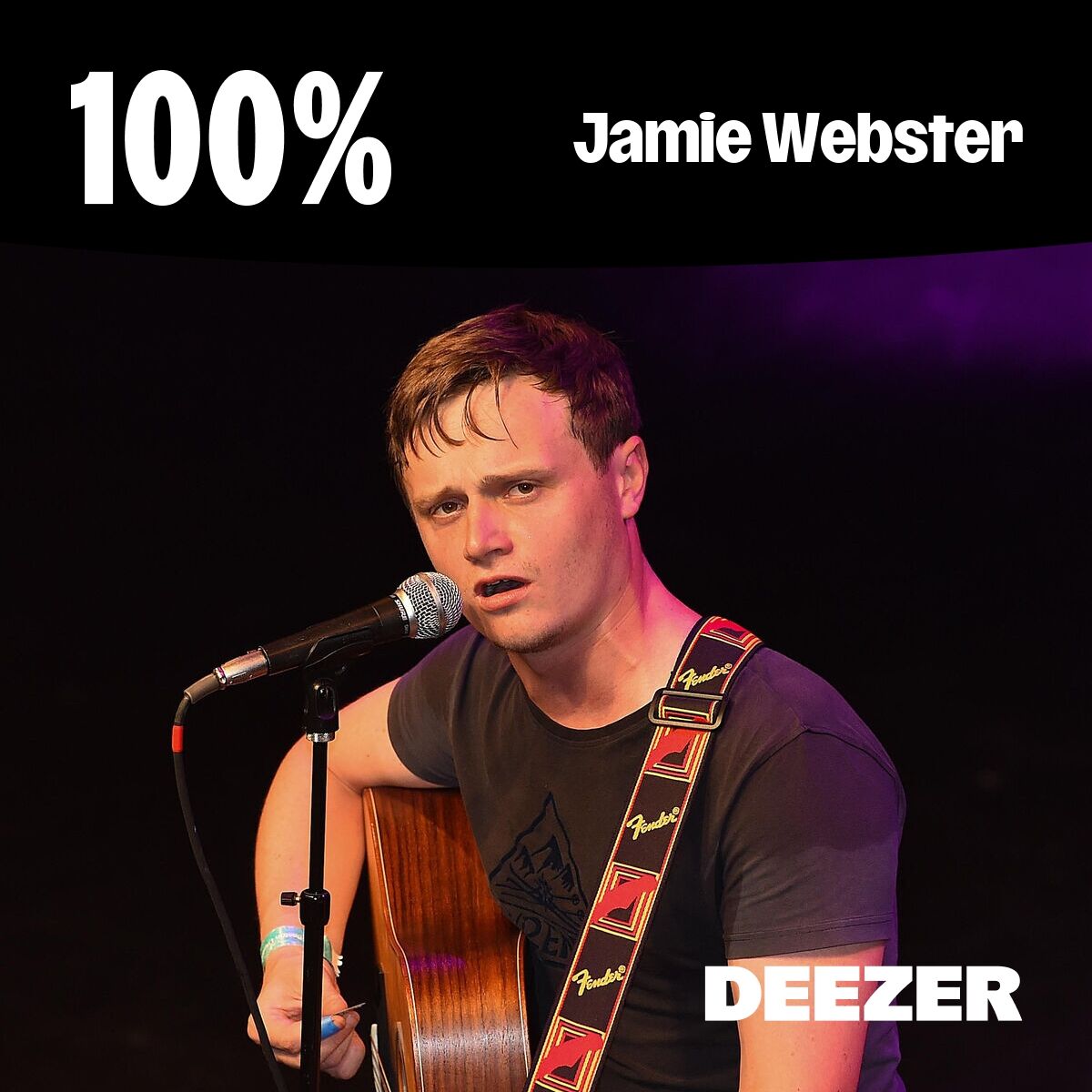 Cover of playlist 100% Jamie Webster