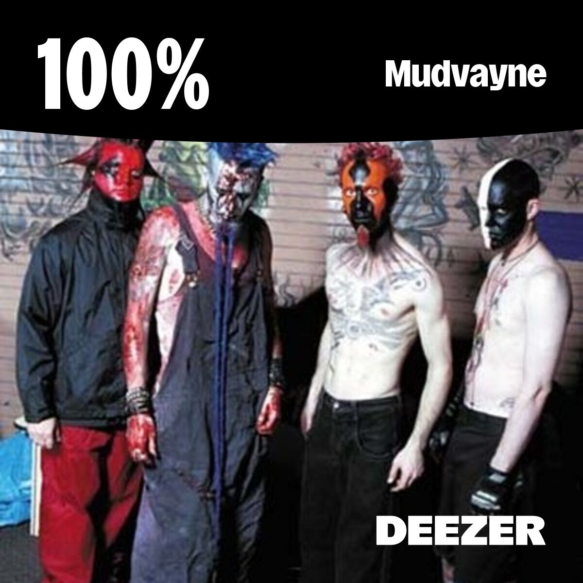 Cover of playlist 100% Mudvayne