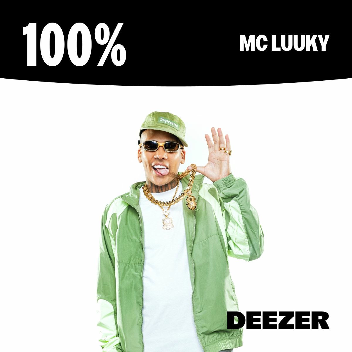 Cover of playlist 100% MC LUUKY