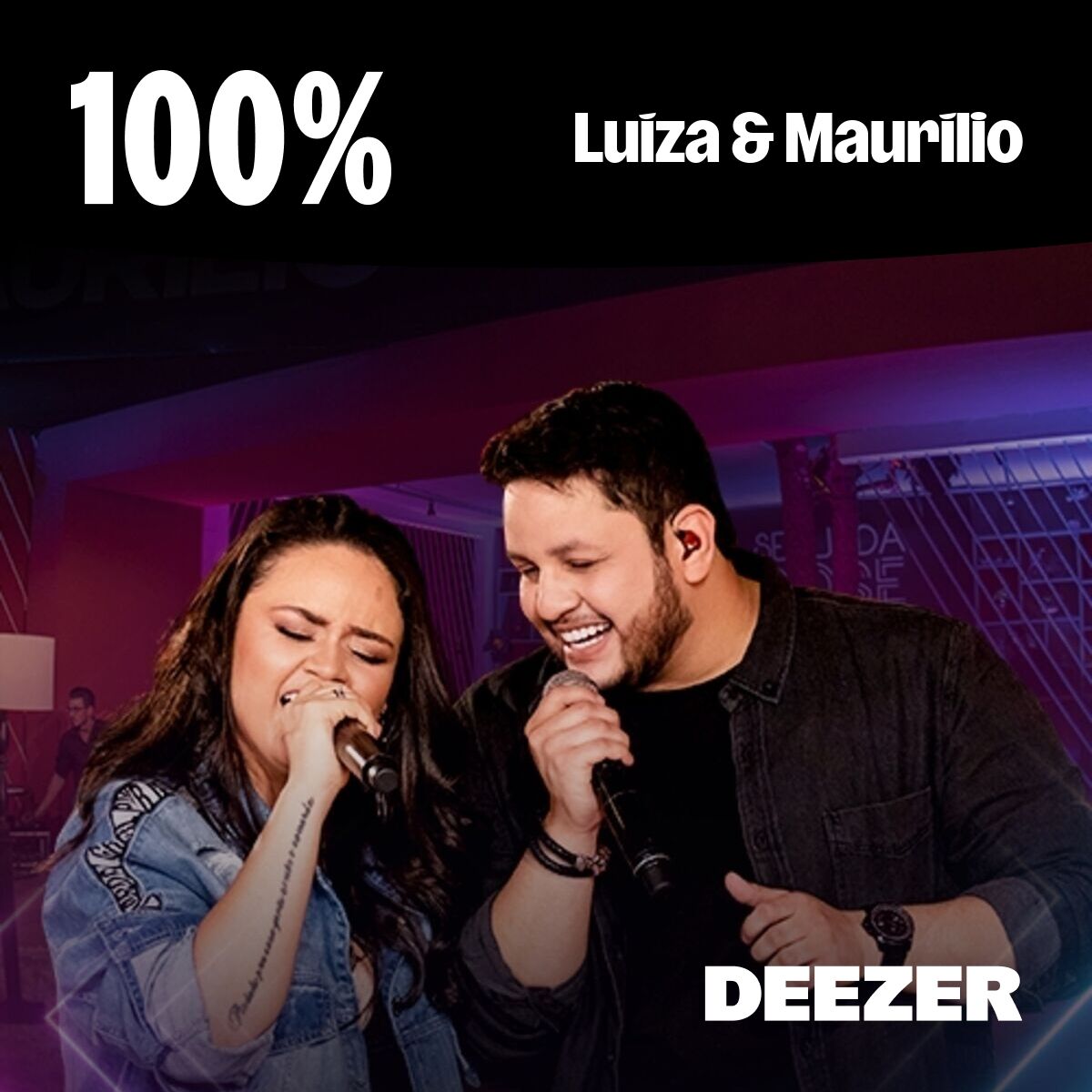 Cover of playlist 100% Luíza & Maurílio