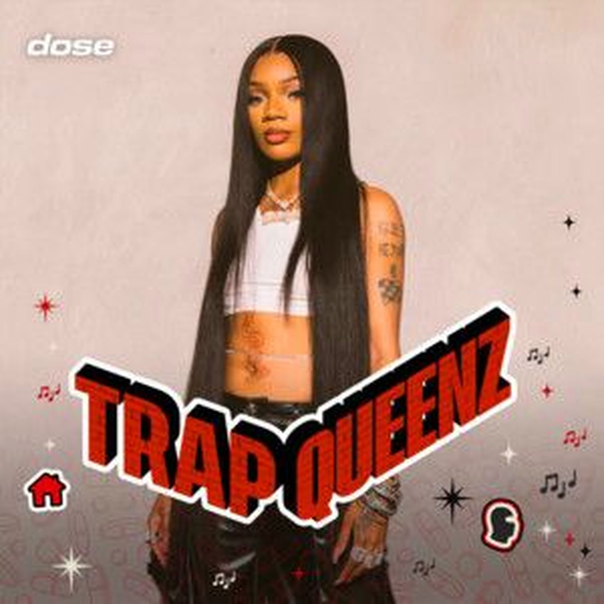 Cover of playlist TRAP QUEENZ (RAP 2025, BANGERS, TURN UP) | (Gloril