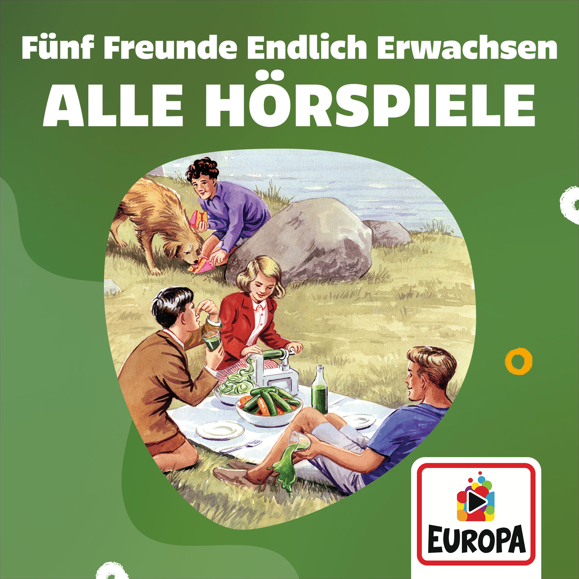 Cover of playlist Fünf Freunde - Endlich erwachsen - Alle Hörspiele