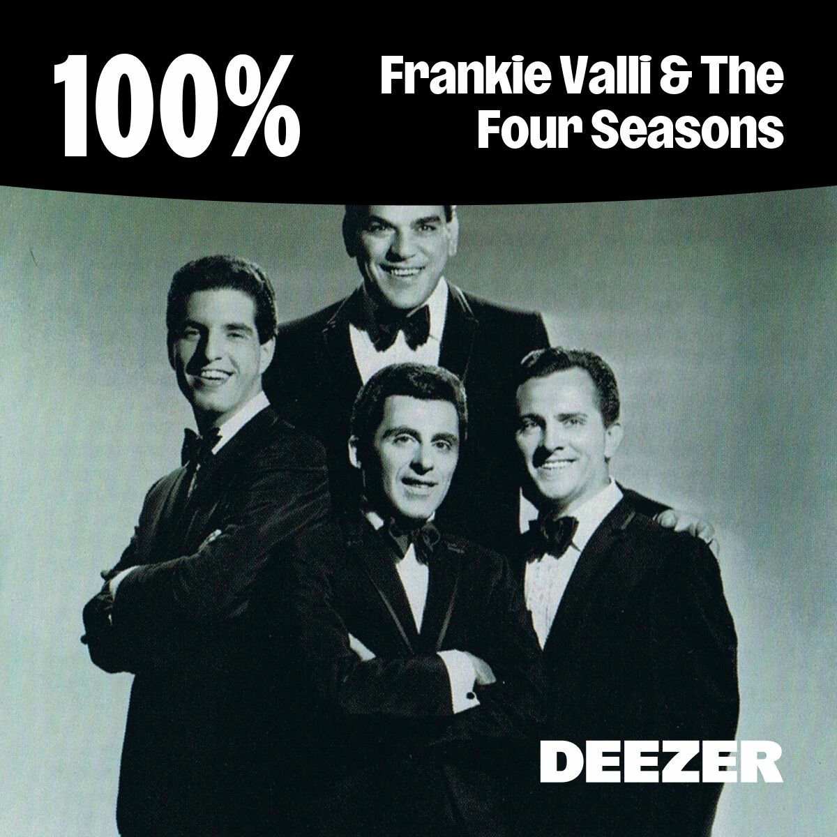 Cover of playlist 100% Frankie Valli & The Four Seasons