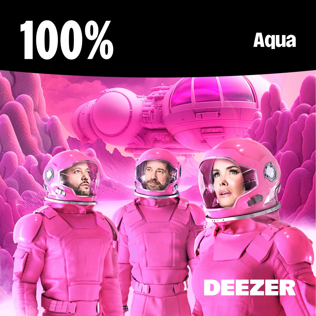 Cover of playlist 100% Aqua