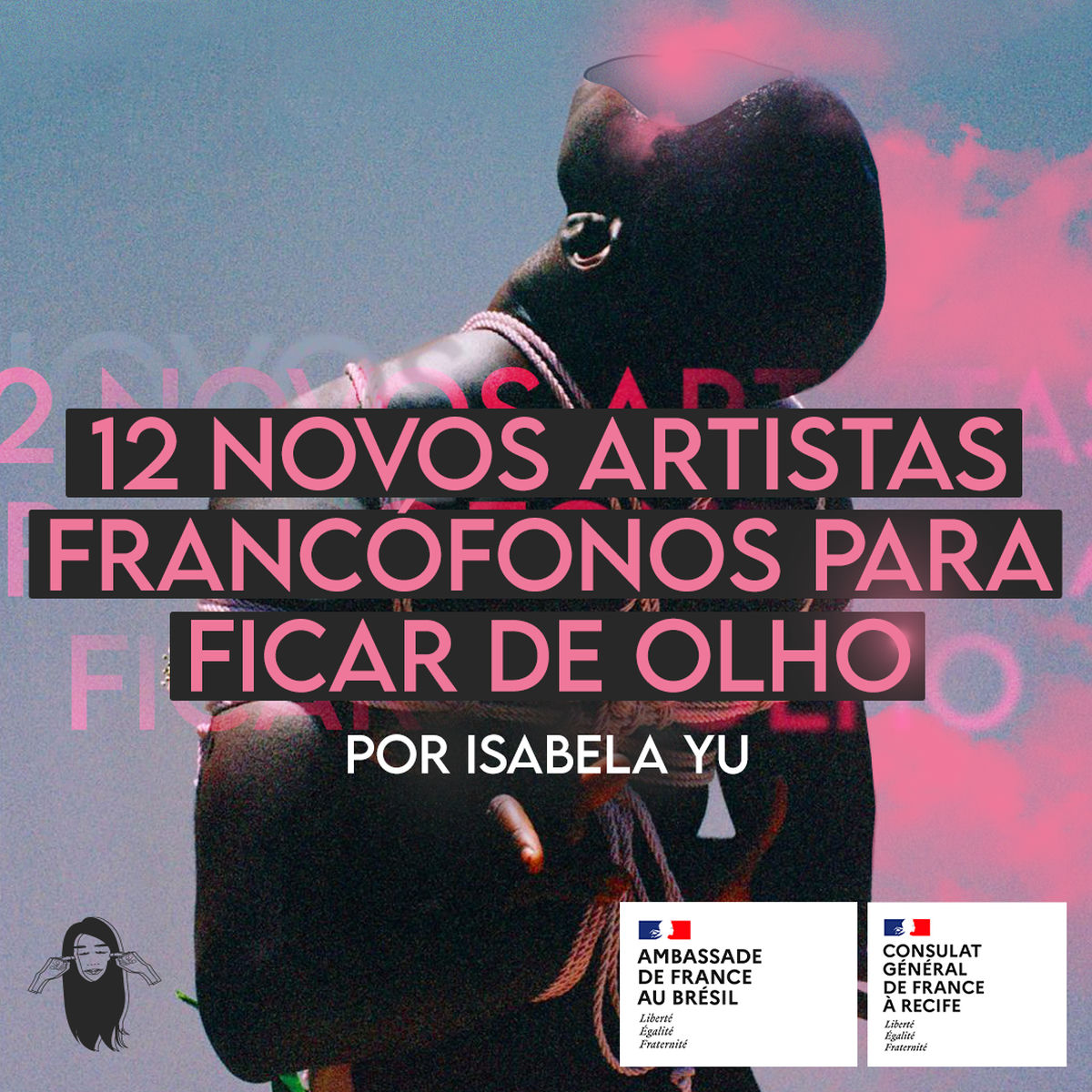 Cover of playlist 12 novos artistas francófonos para ficar de olho