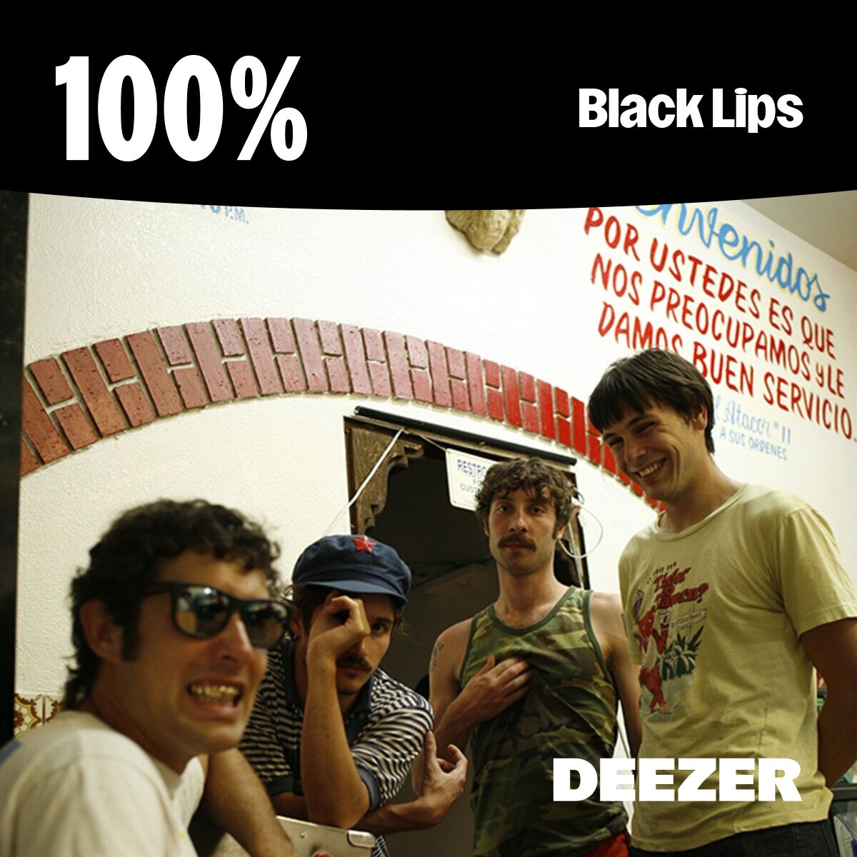 Cover of playlist 100% Black Lips