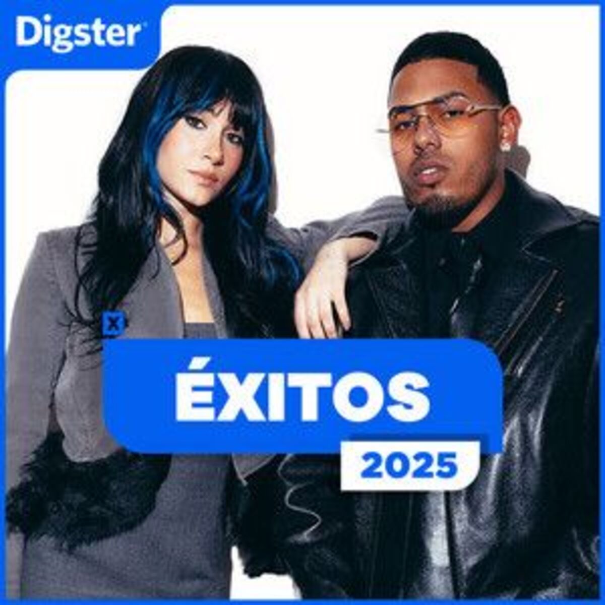 Cover of playlist ÉXITOS 2025 💙 TOP 50 TEMAZOS
