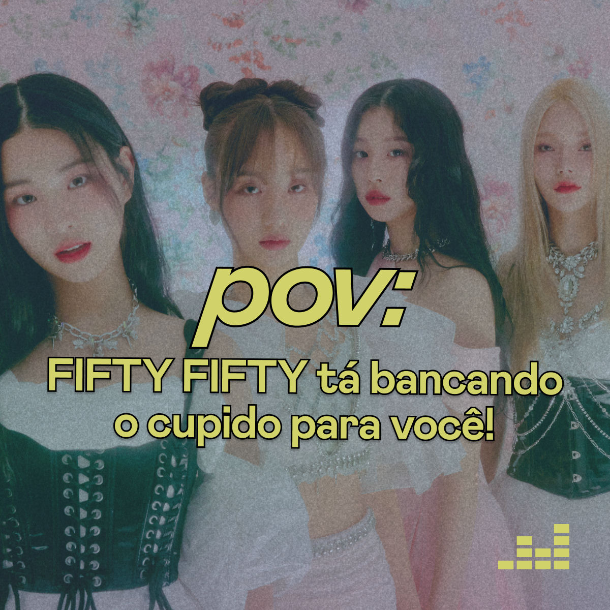 Cover of playlist pov by Fifty Fifty