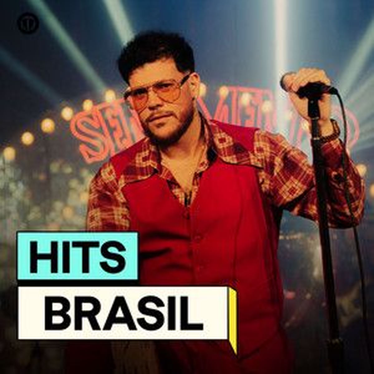 Cover of playlist Hits Brasil 2025 Top Nacionais ∙ Marvvila e Ivete