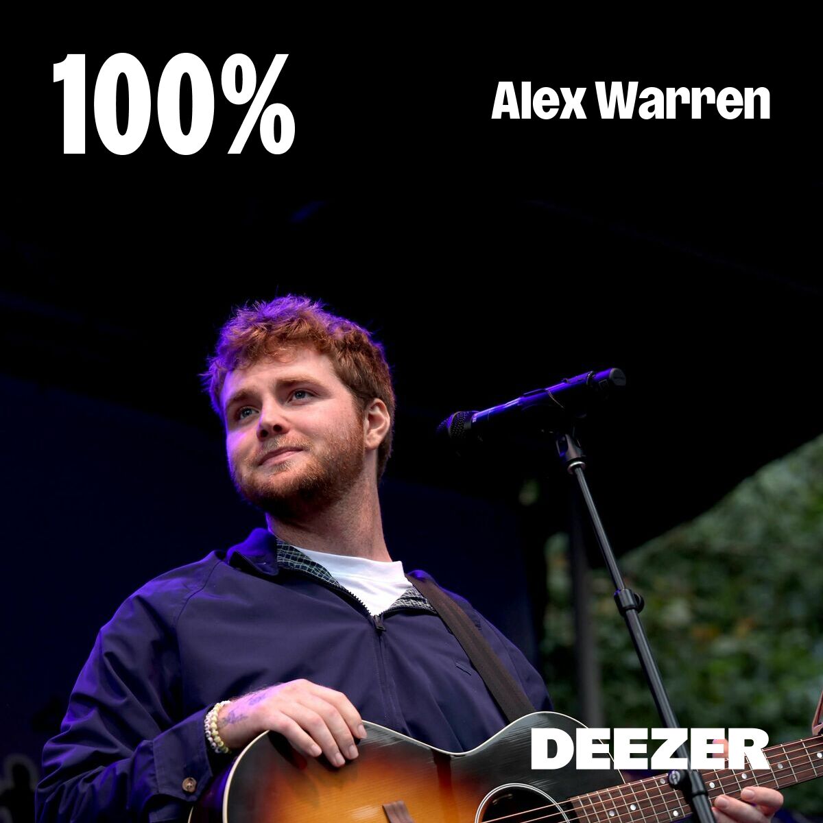 Cover of playlist 100% Alex Warren