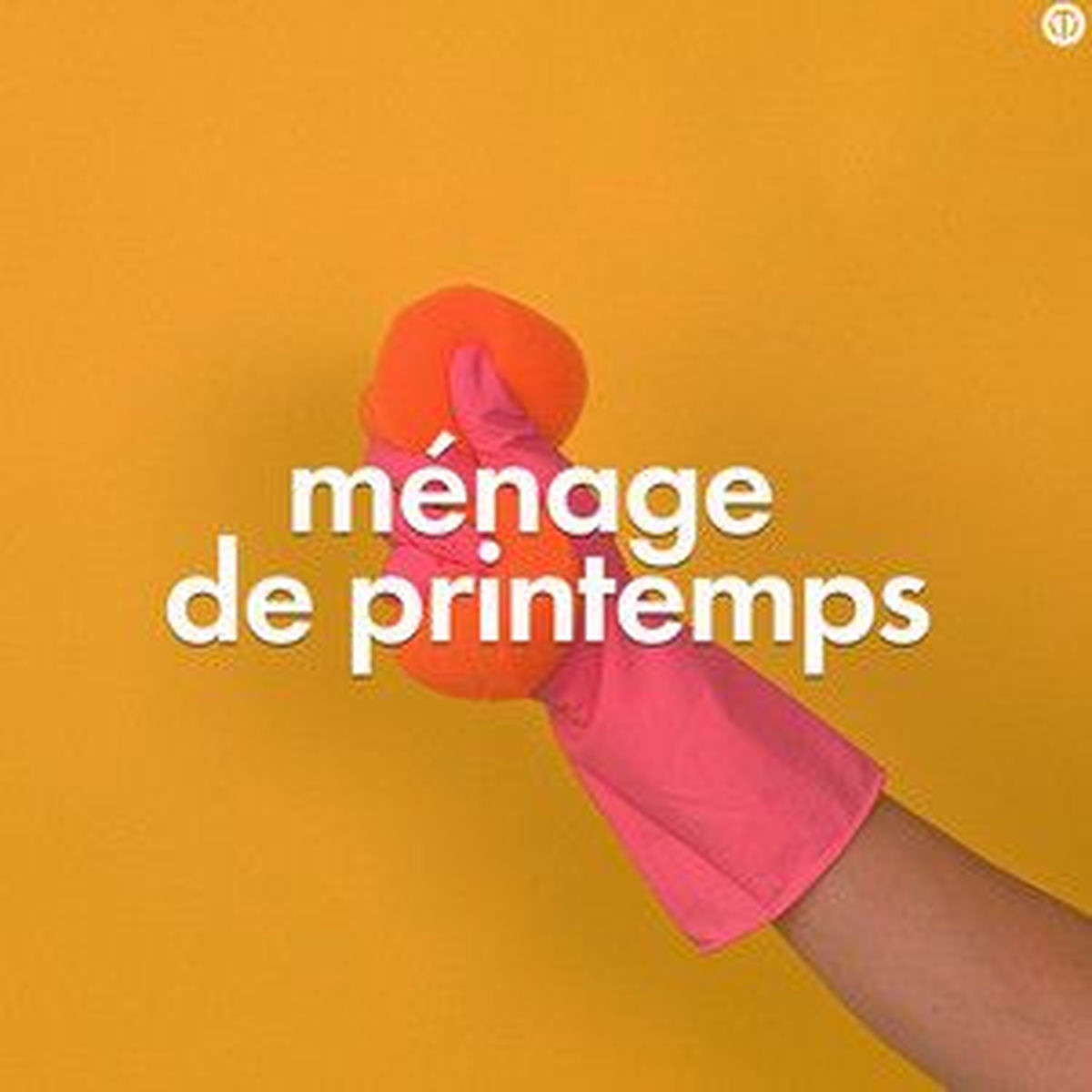 Cover of playlist ménage de printemps, la playlist pour nettoyer