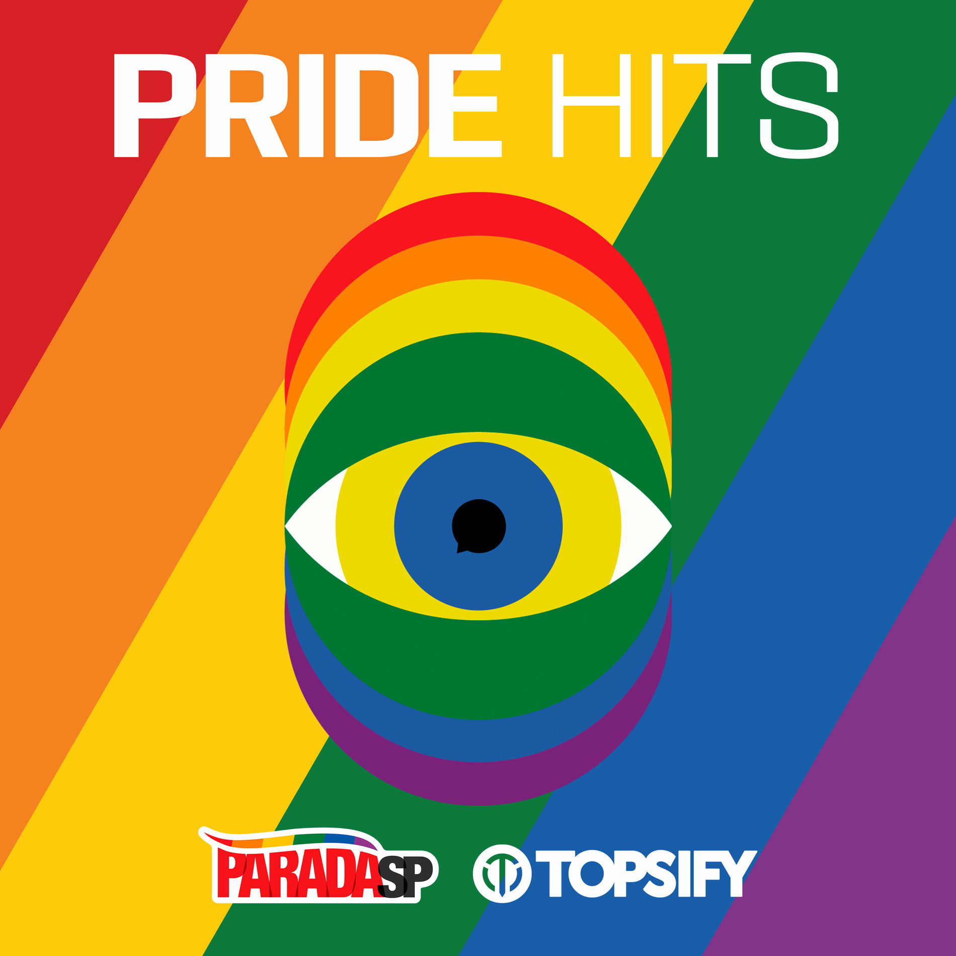 Cover of playlist PRIDE Hits 🌈 Parada do Orgulho LGBTQIAPN+ SP 2024