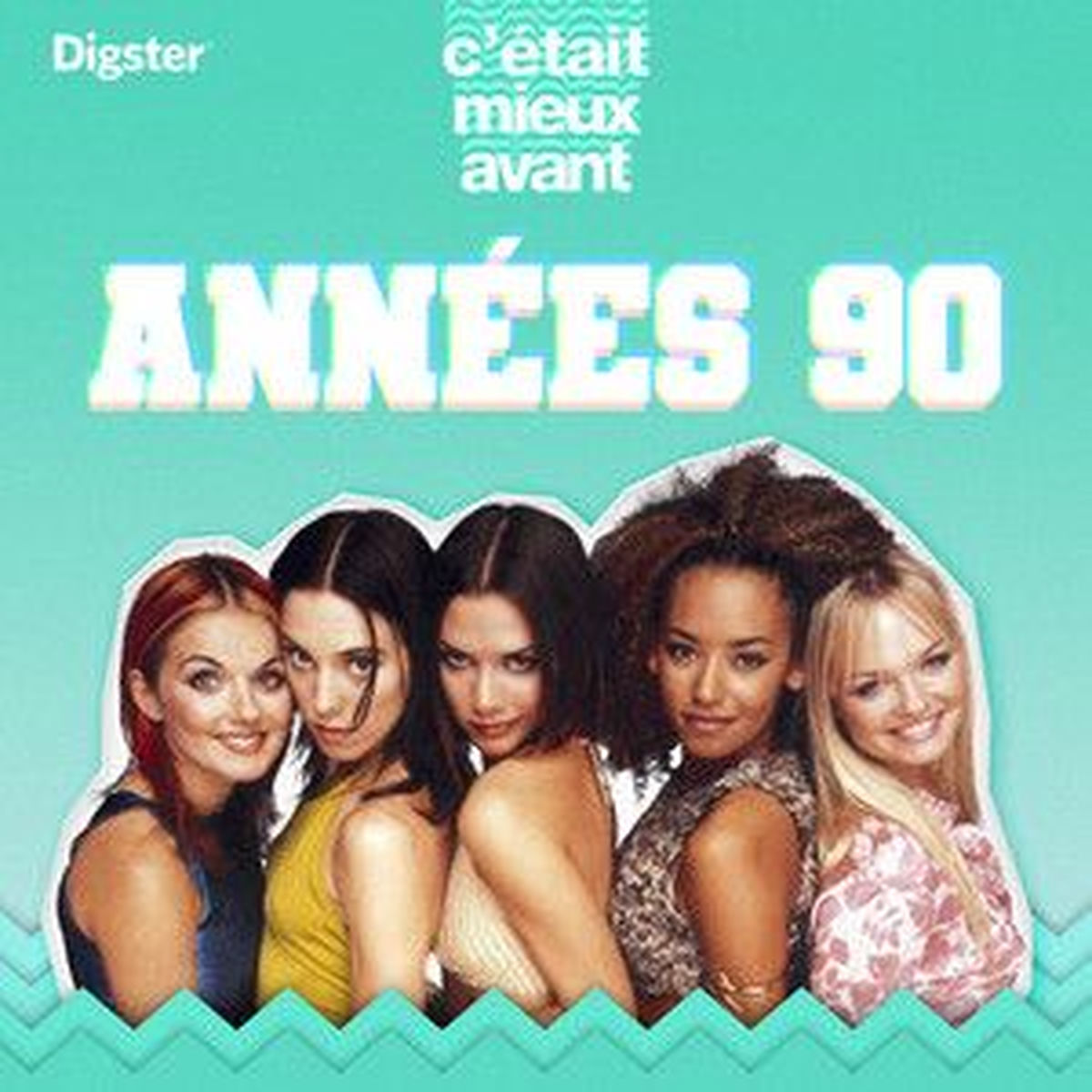 Cover of playlist Années 90 ☀ Années 1990, Nineties, Soirée 90s