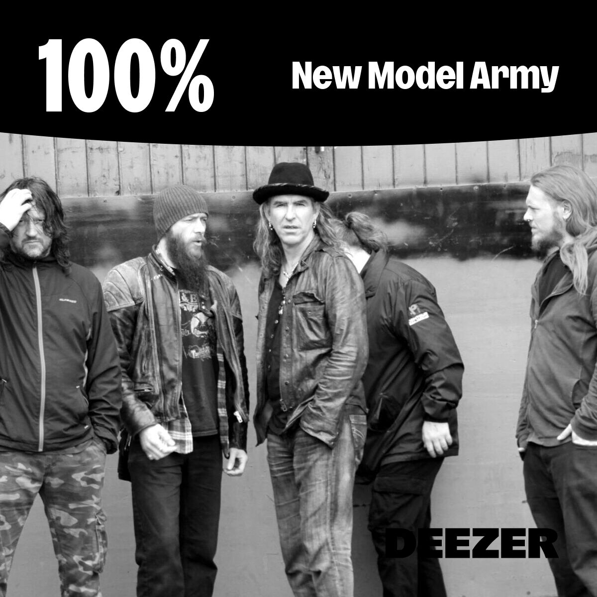 Cover of playlist 100% New Model Army