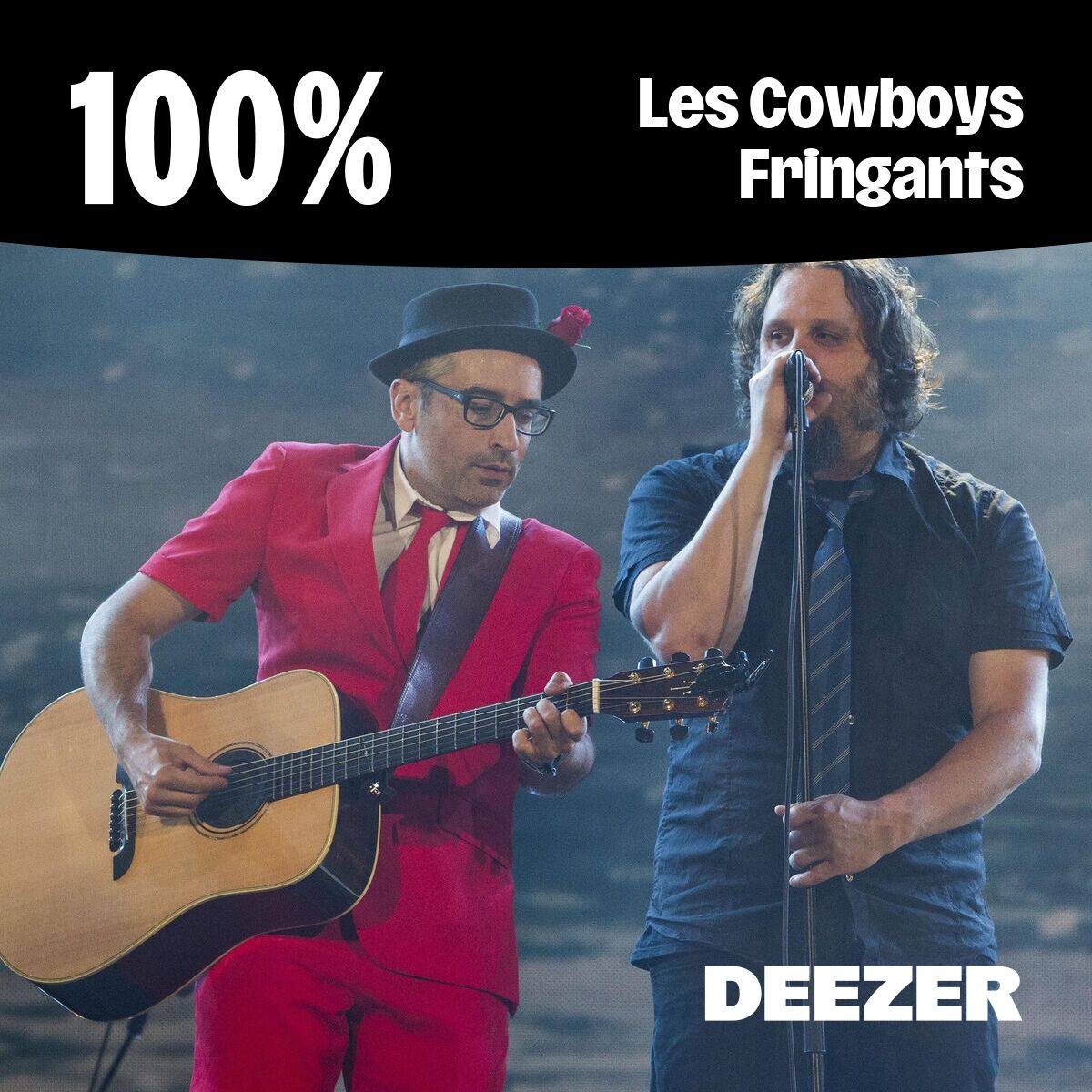 Cover of playlist 100% Les Cowboys Fringants