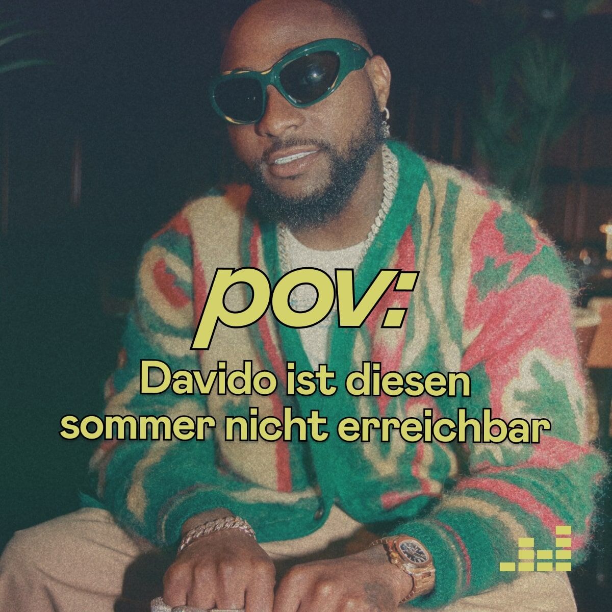 Cover of playlist pov by Davido