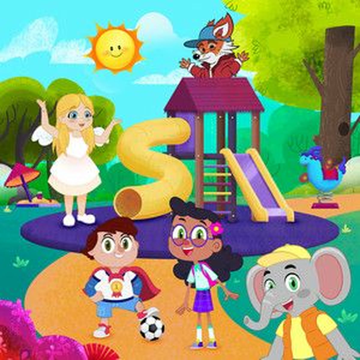 Cover of playlist Vacaciones, música y diversión ☀️🎶 canciones para 