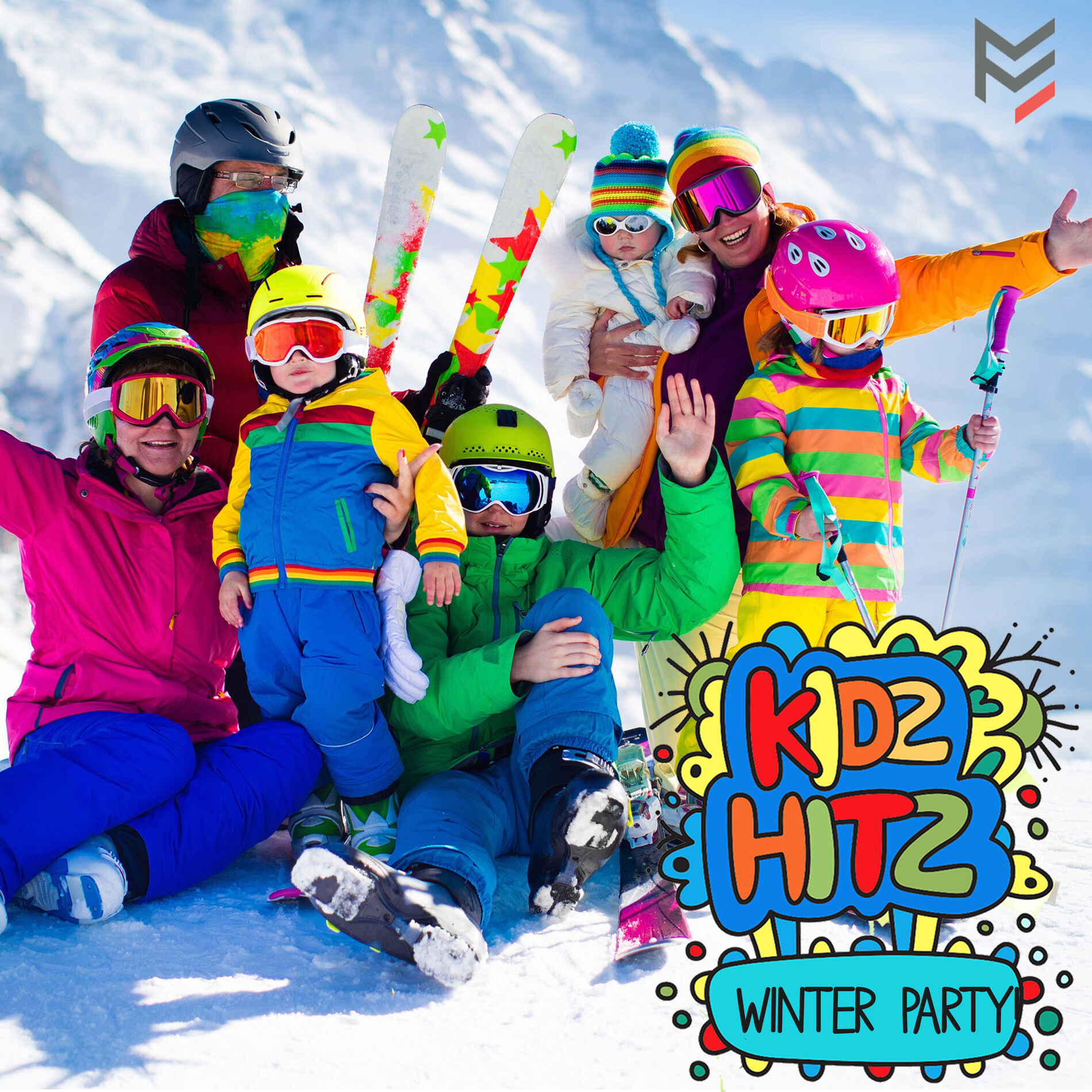 Cover of playlist Kidz Hitz Winter-Party
