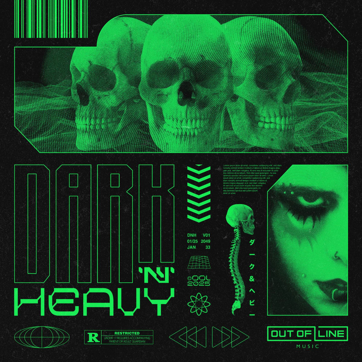 Cover of playlist Dark'n'Heavy
