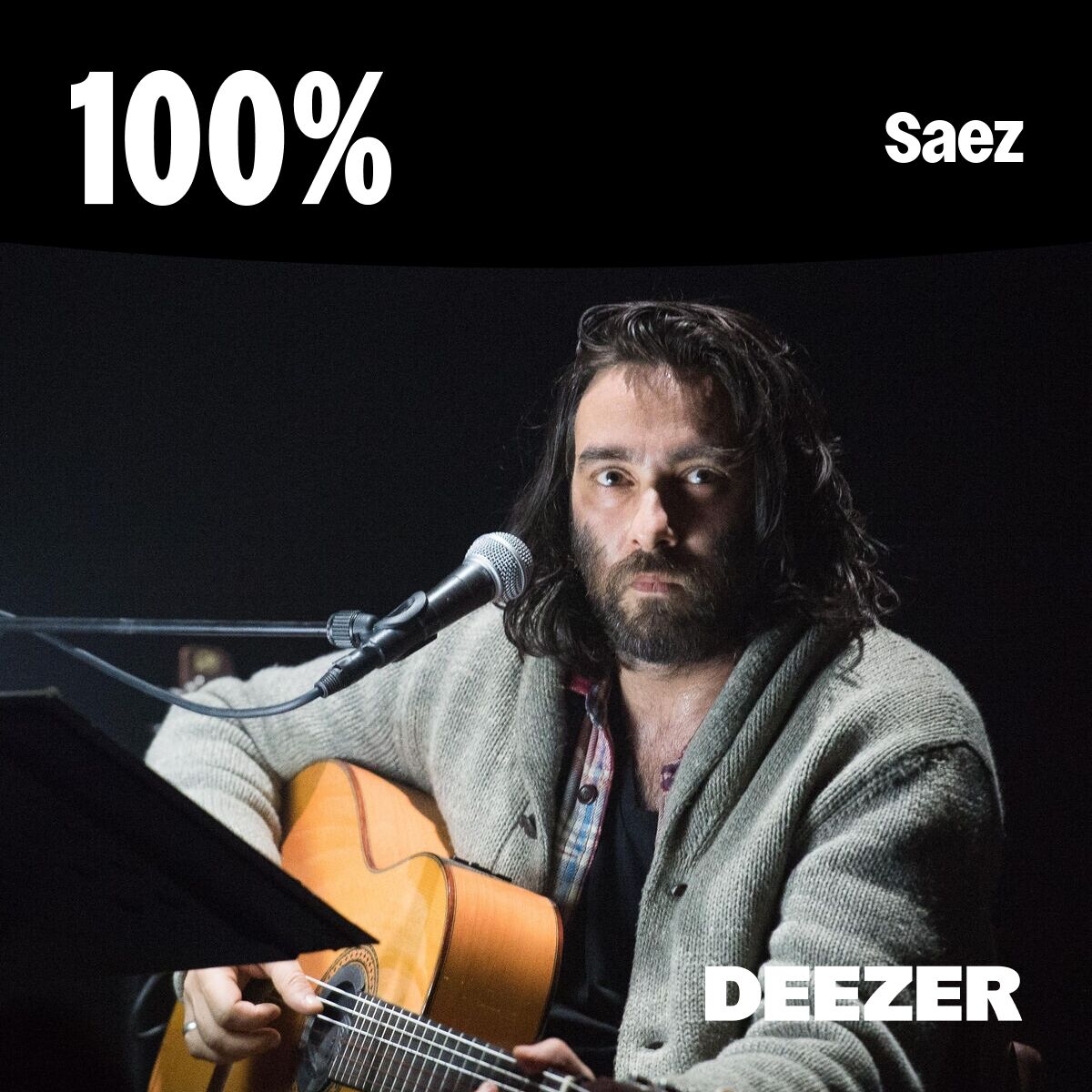 Cover of playlist 100% Saez