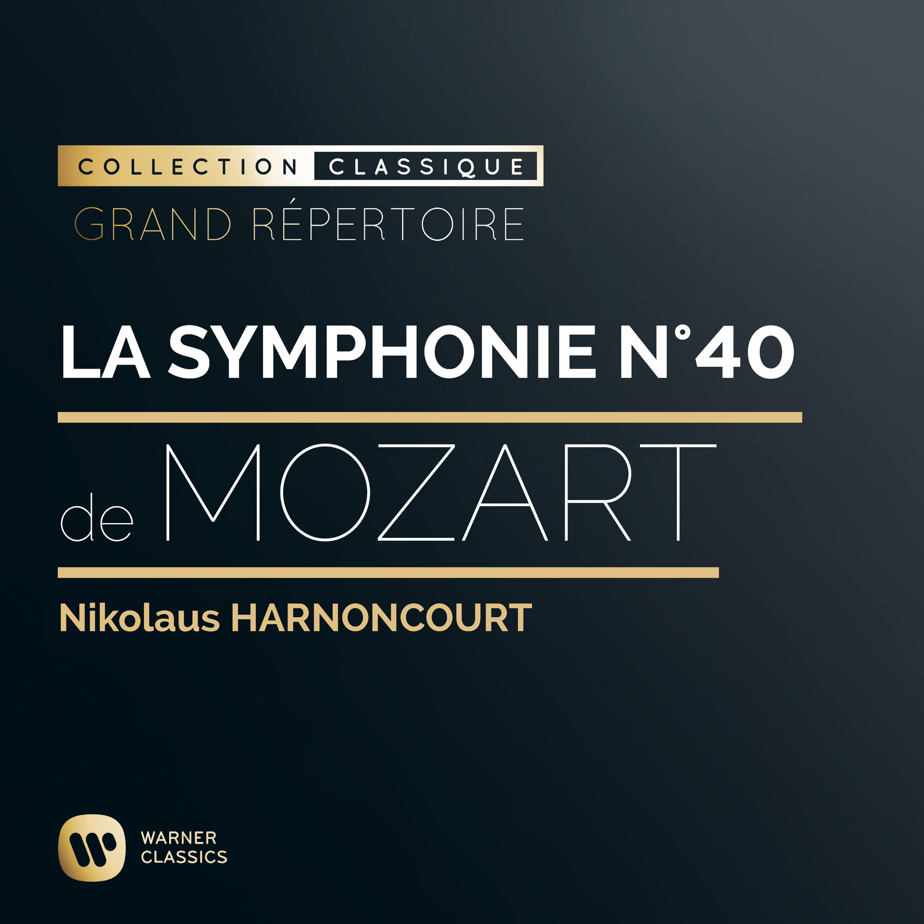 Cover of playlist La Symphonie n°40 (Mozart)