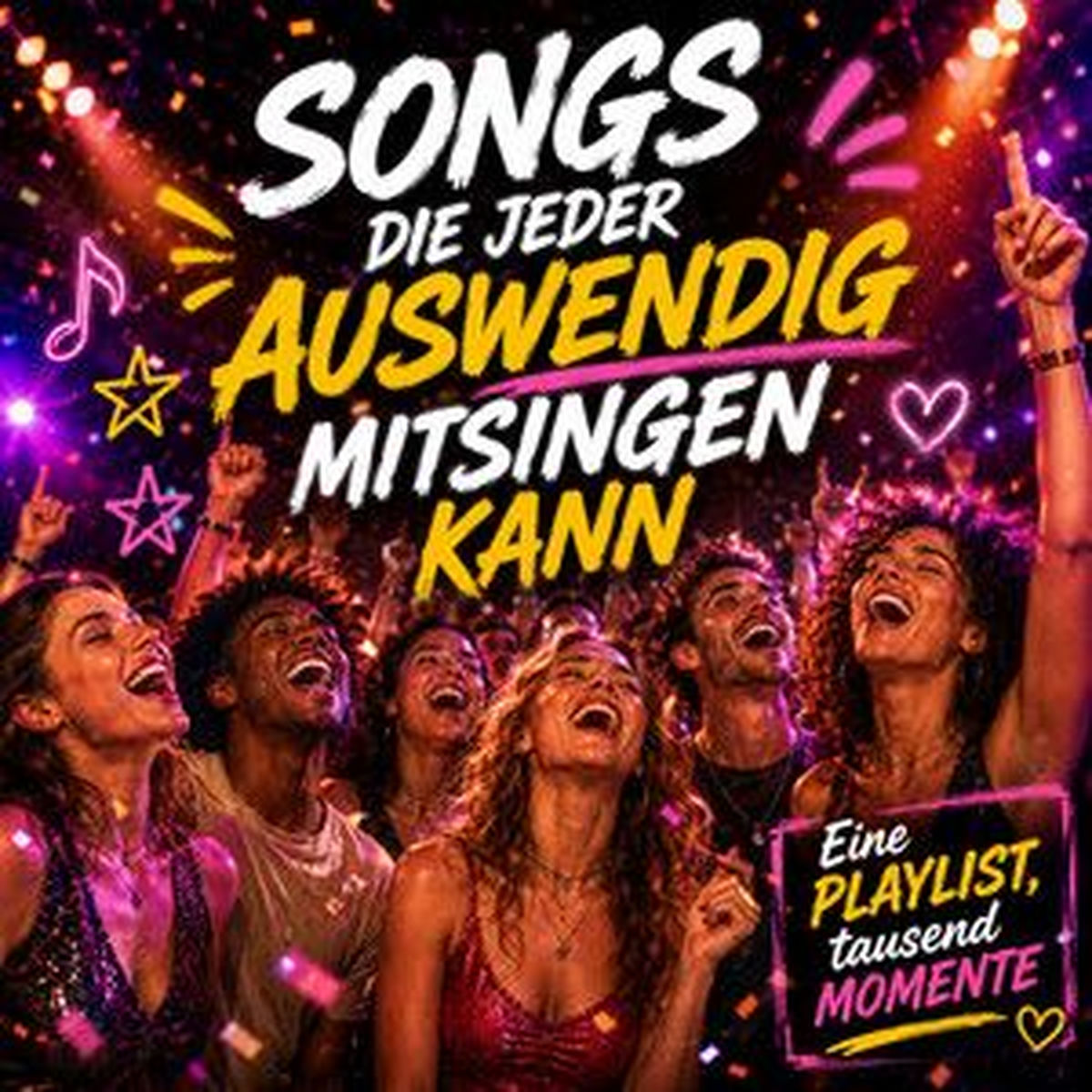 Cover of playlist SONGS DIE JEDER AUSWENDIG MITSINGEN KANN ⚡