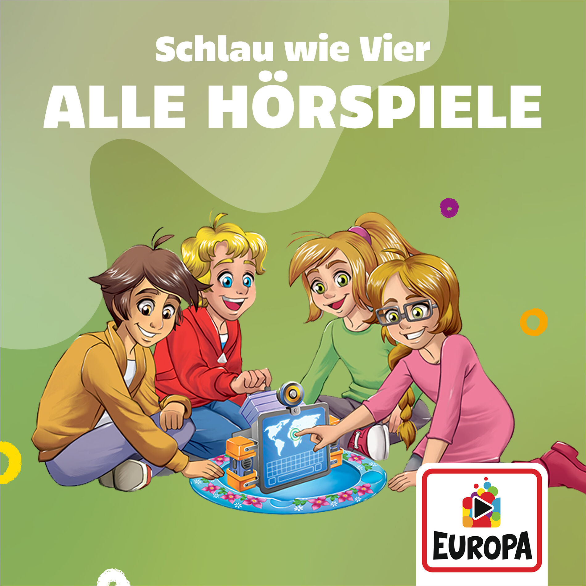 Cover of playlist Schlau wie Vier - Alle Hörspiele