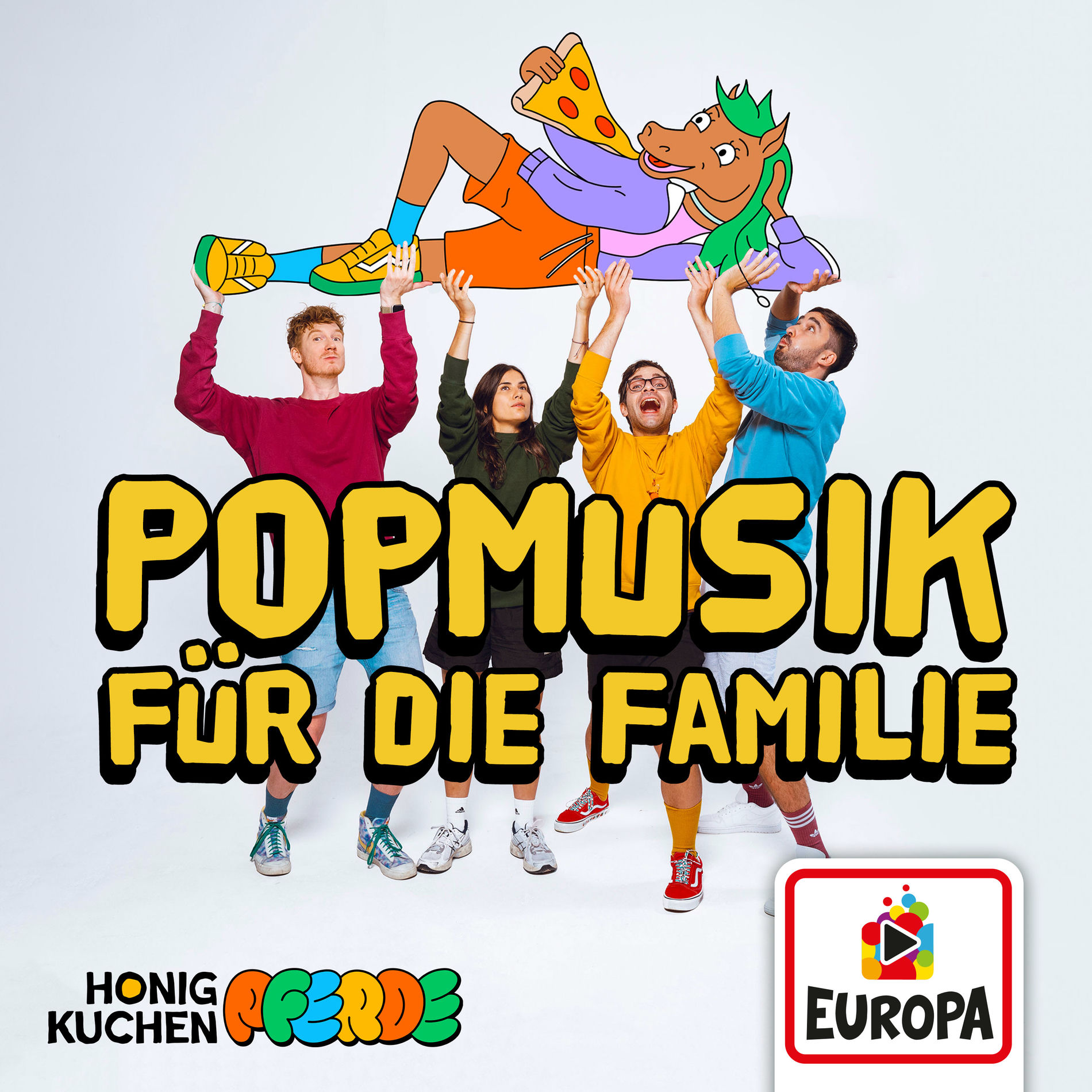 Cover of playlist Honigkuchenpferde - Popmusik für die ganze Familie