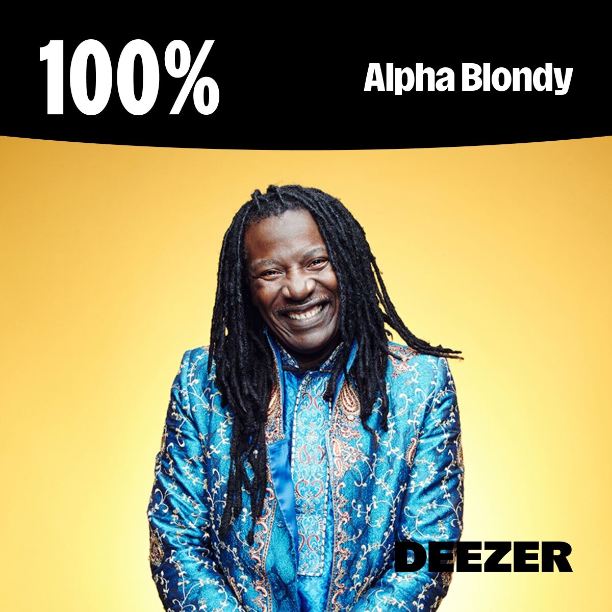 Cover of playlist 100% Alpha Blondy
