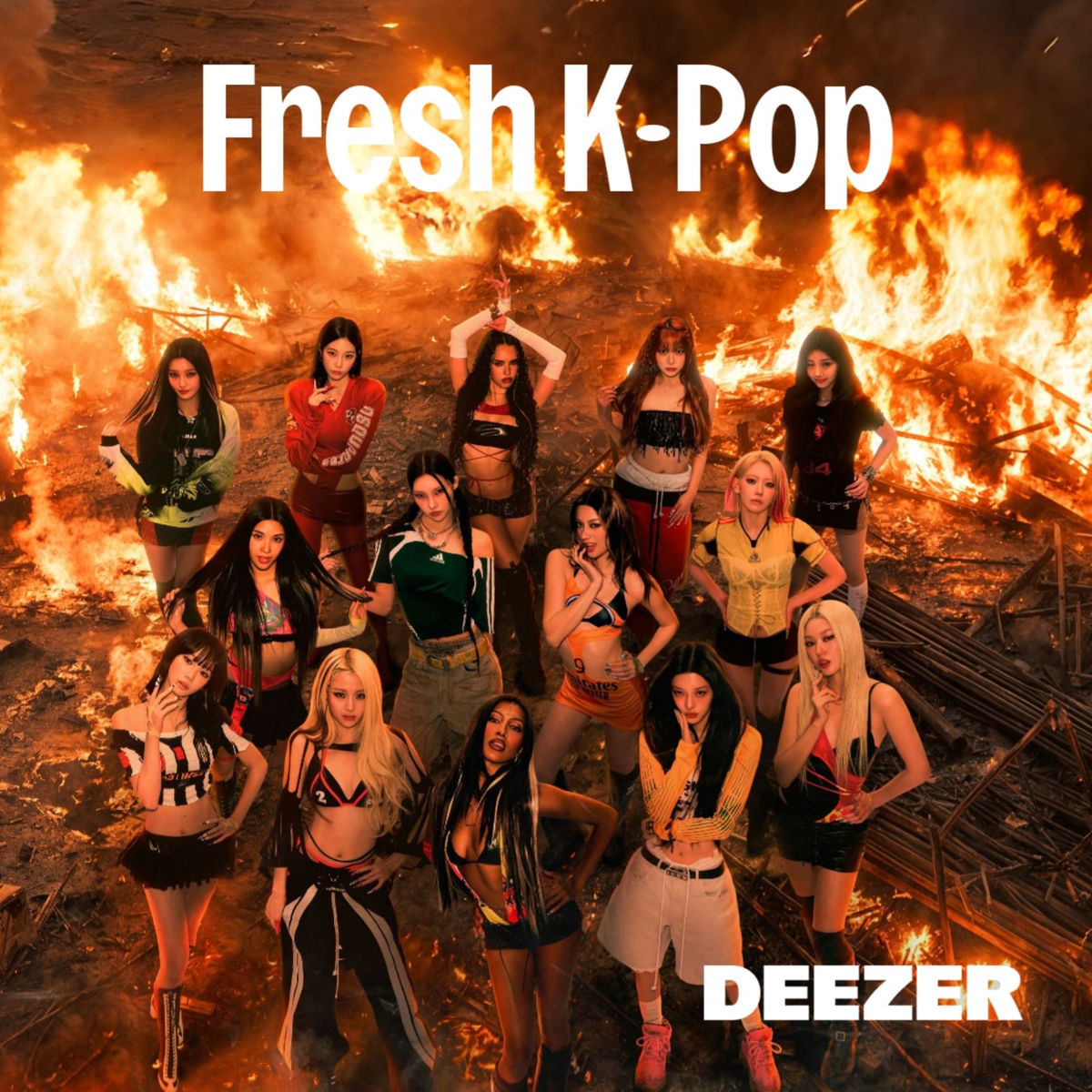 Cover of playlist Fresh K-Pop