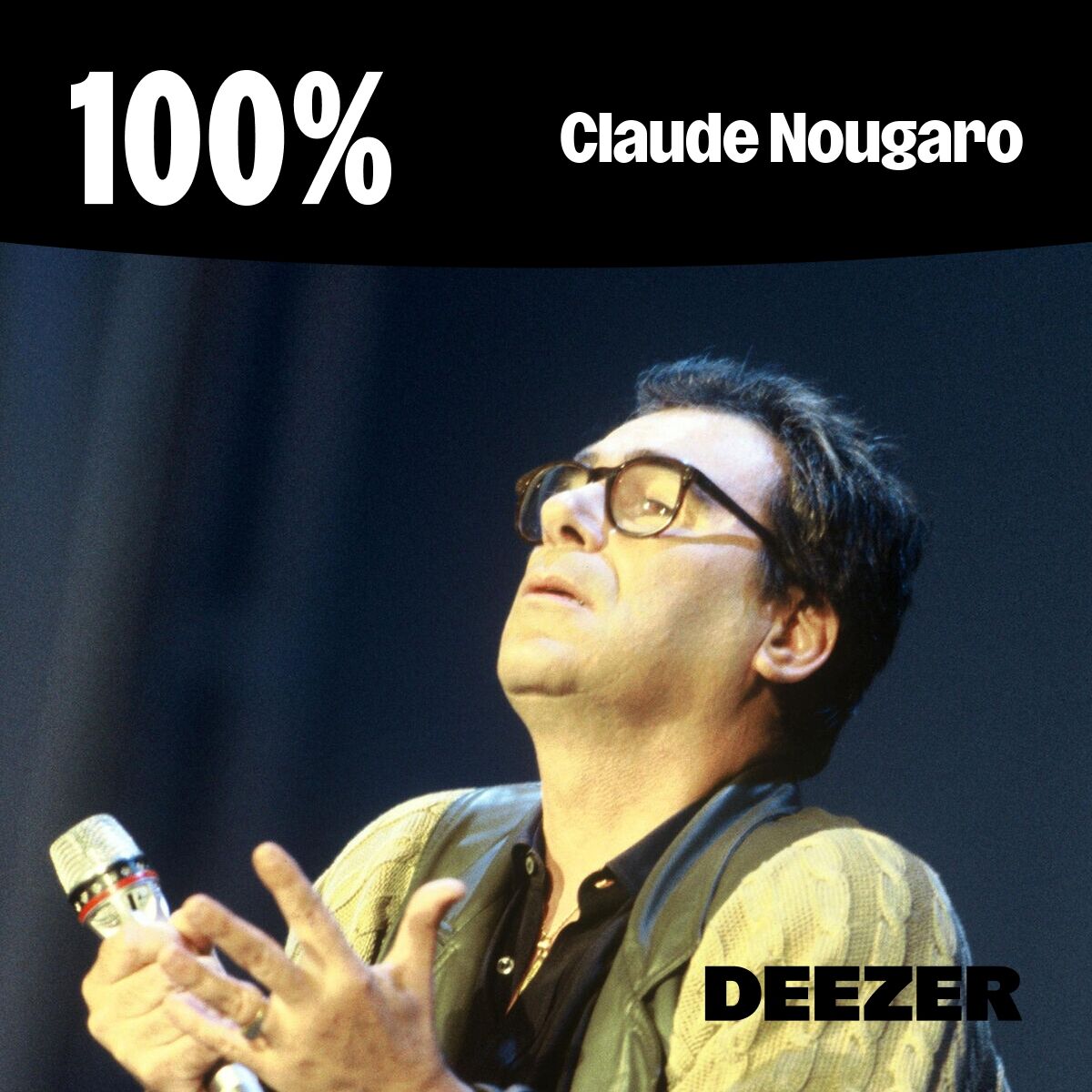 Cover of playlist 100% Claude Nougaro