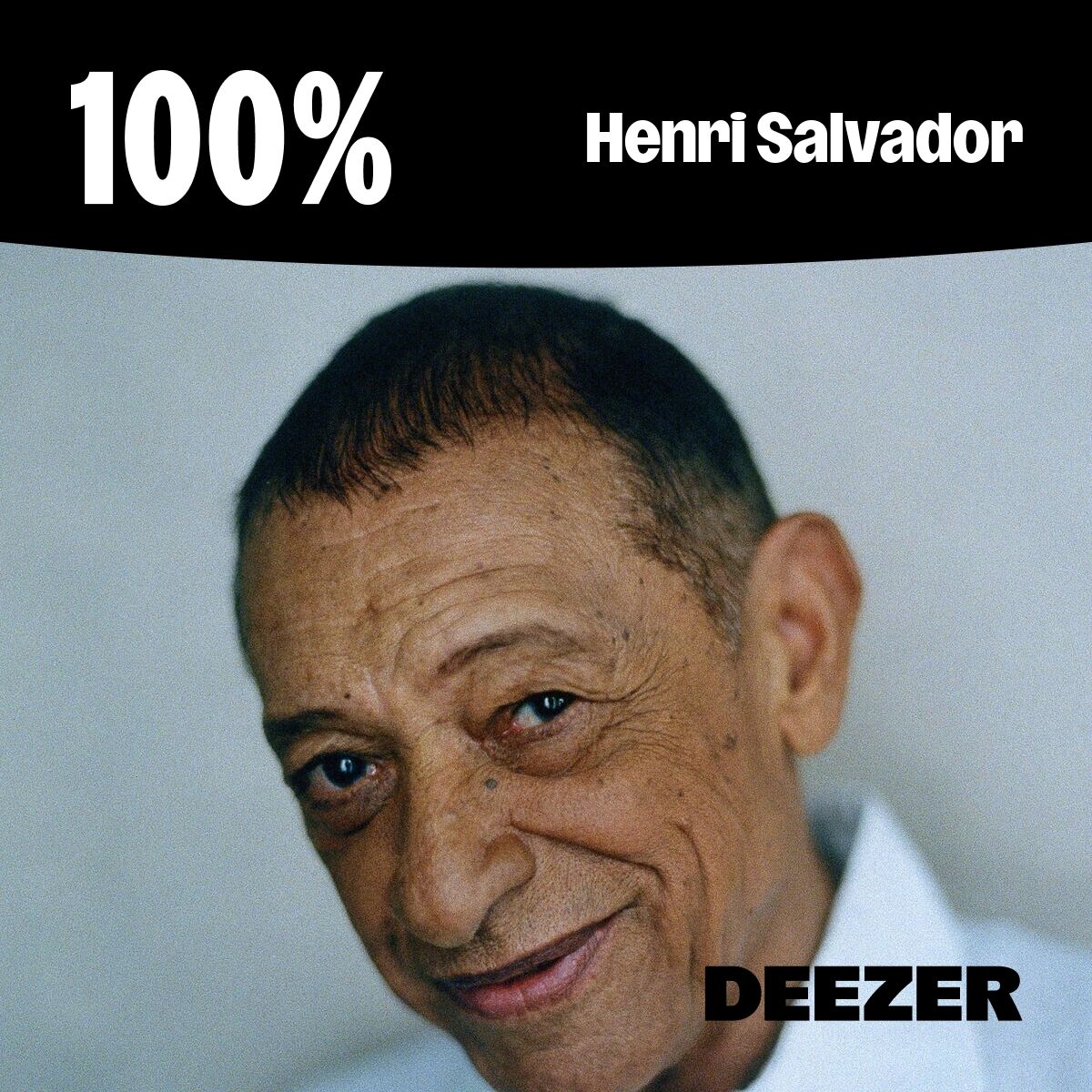 Cover of playlist 100% Henri Salvador