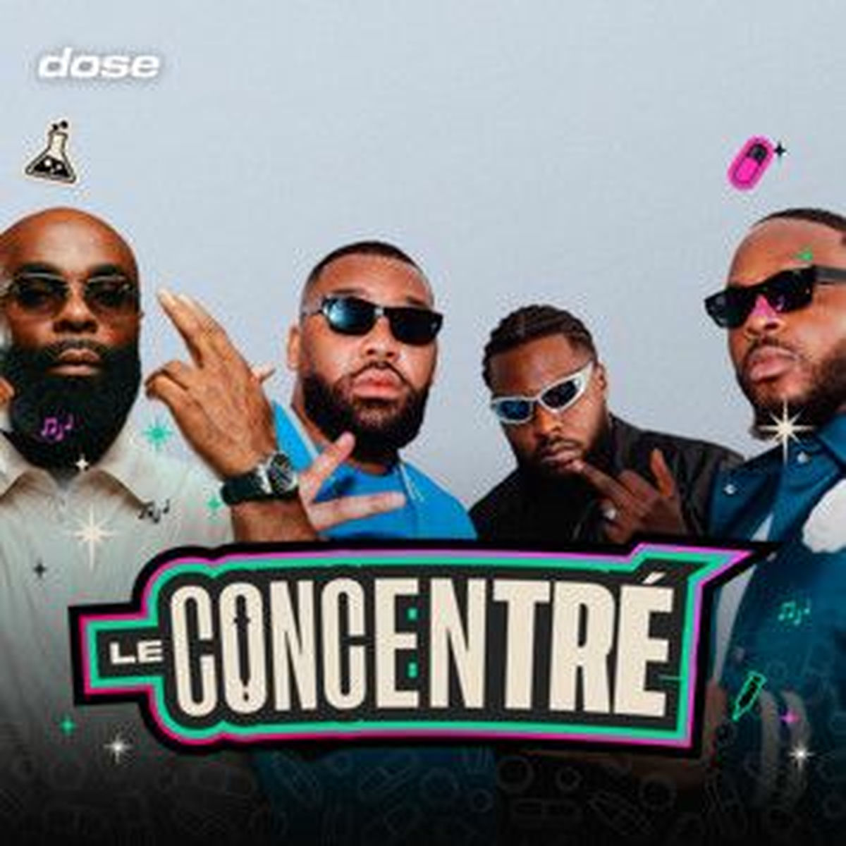 Cover of playlist LE CONCENTRE by DOSE - RADAR DES SORTIES RAP (LA M