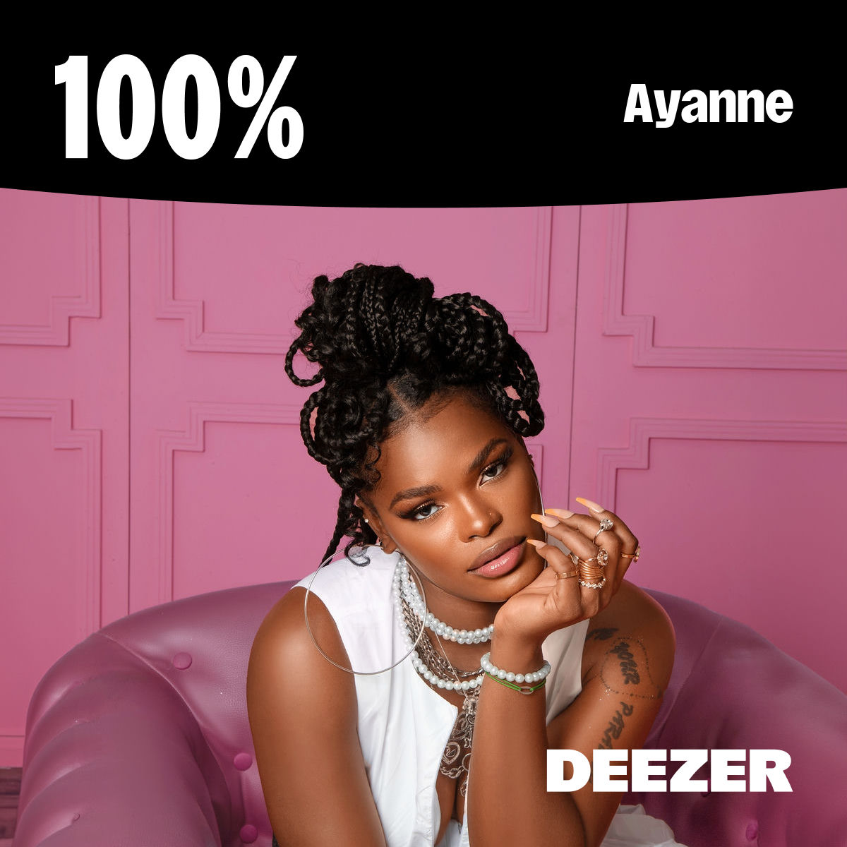 Cover of playlist 100% Ayanne
