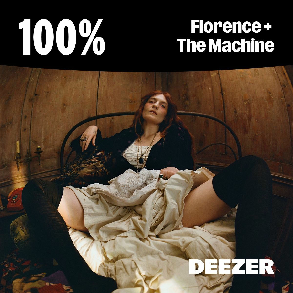 Cover of playlist 100% Florence + The Machine