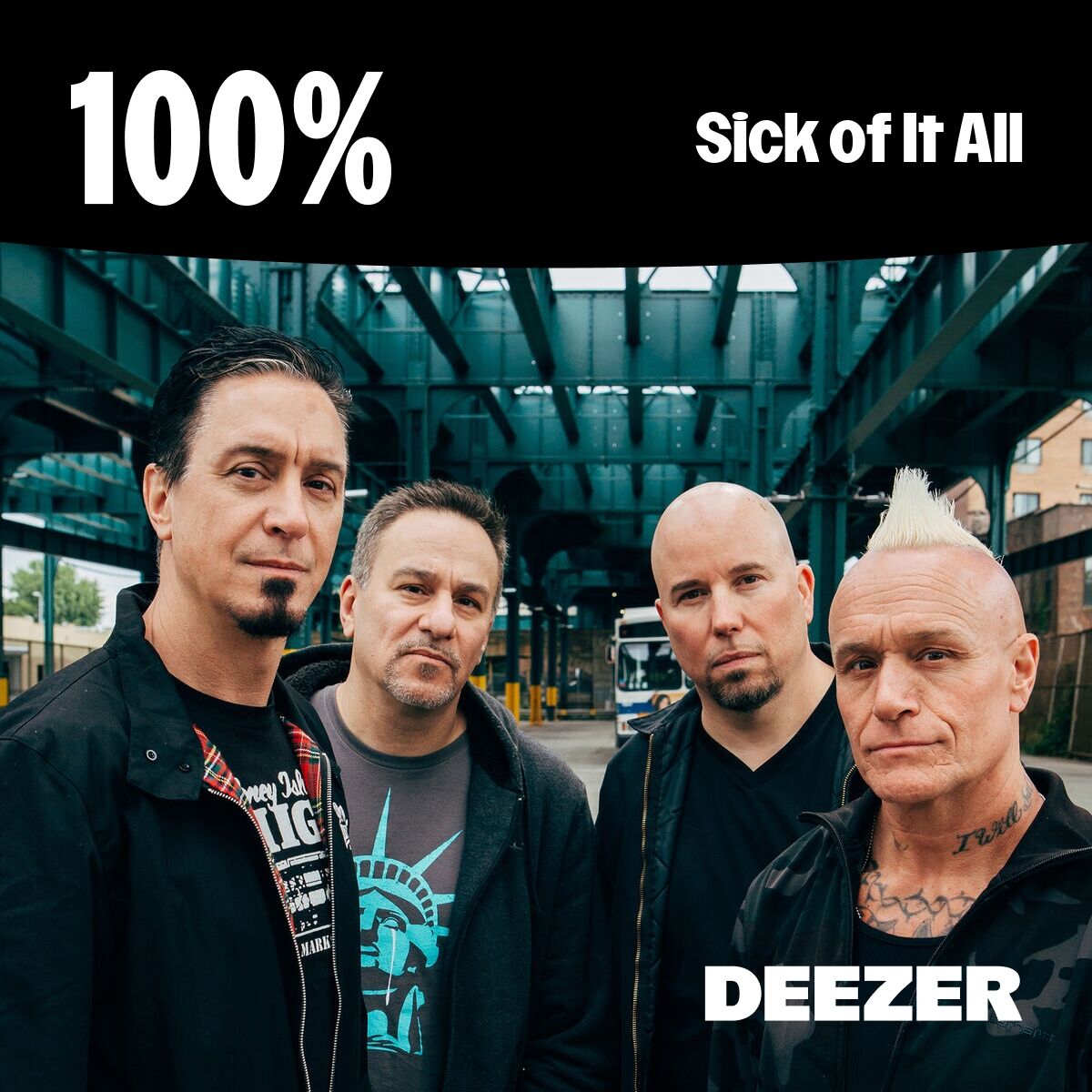 Cover of playlist 100% Sick Of It All