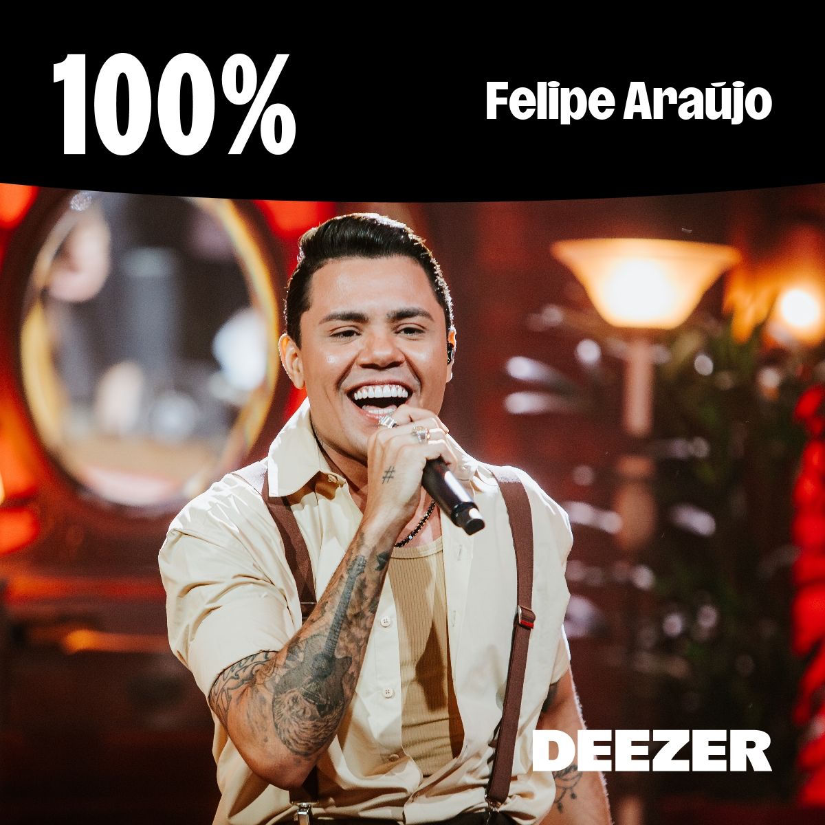 Cover of playlist 100% Felipe Araújo
