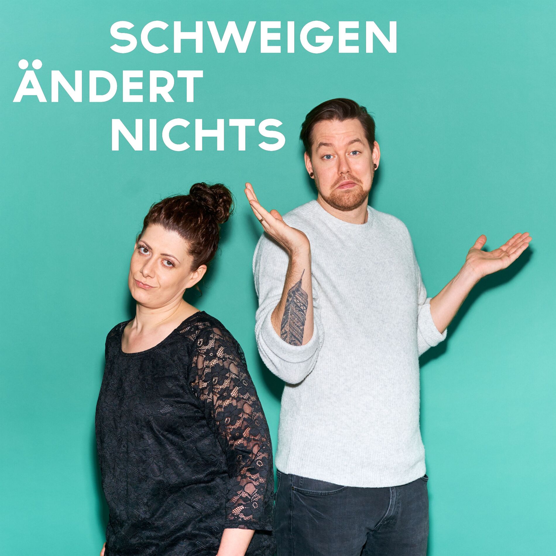 Show cover of Schweigen ändert nichts - Der Podcast von Batomae & Jana Crämer