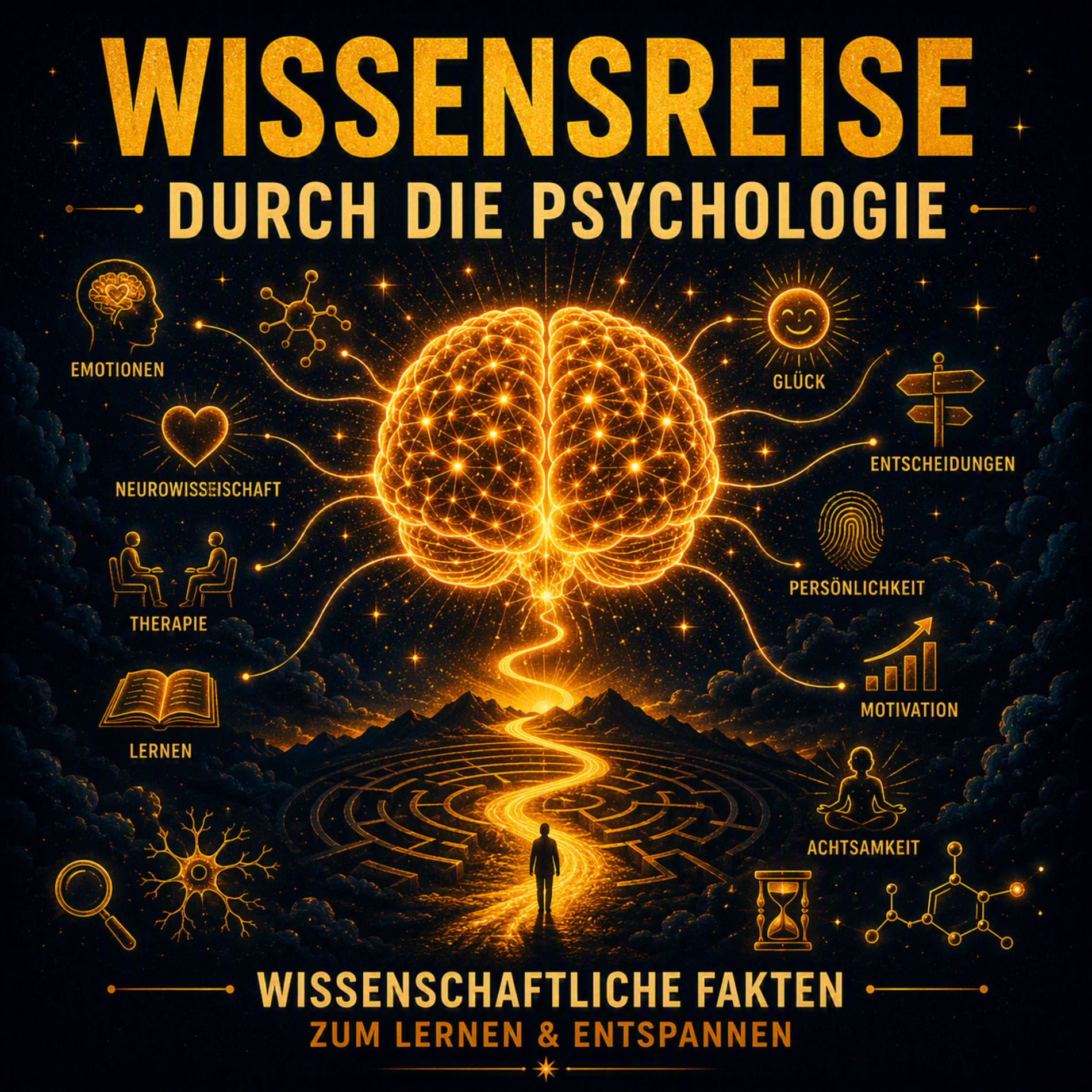 Show cover of Wissensreise durch die Psychologie