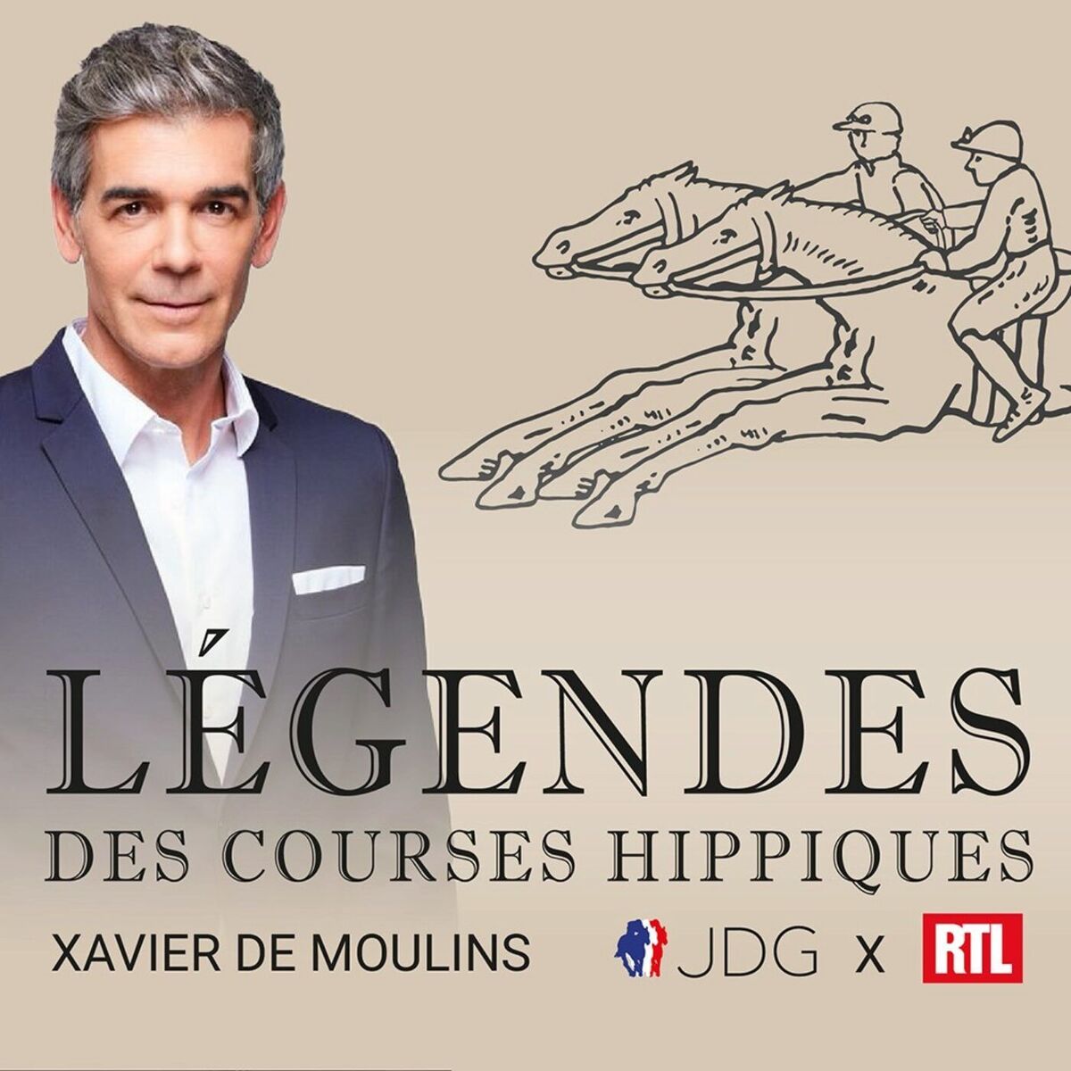 Show cover of Les légendes des courses hippiques